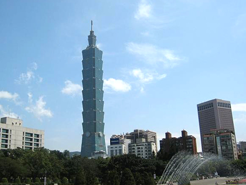 Taipei 101 Building Taipei Taiwan China