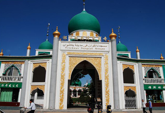 Nanguan Mosque Yinchuan Jade Emperor Pavilion Ningxia