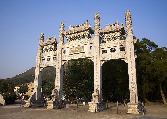 Archway of Po Lin Monastery