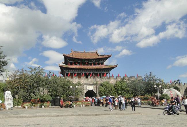The gate of the Ancient City of Dali.