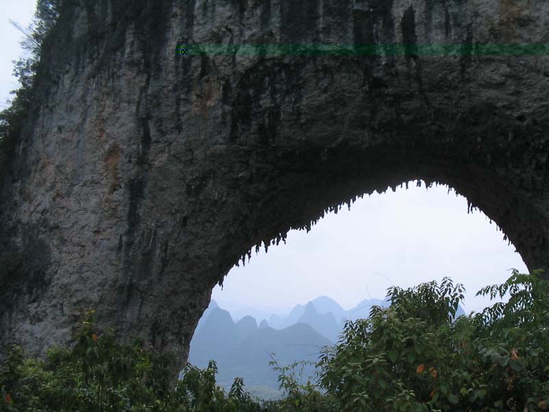 The Moon Hill Yangshuo  Moon Hill Climbing Yangshuo  Guilin
