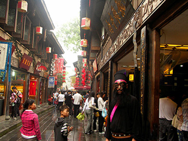 China Travel Guide, China Tours, Chengdu Tour, Jinli Old Street