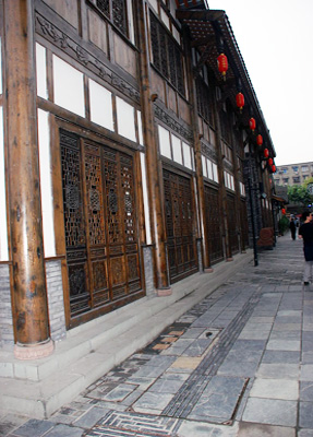 China Tours, China Travel Guide, Chengdu Attraction, Kuan Alley and Zhai Alley of Chengdu