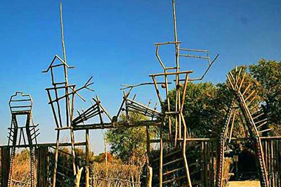 China Travel Guide, Xinjiang Tours, Lopnur Village of Xinjiang