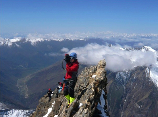 Sigu'niang Mountain in Sichuan