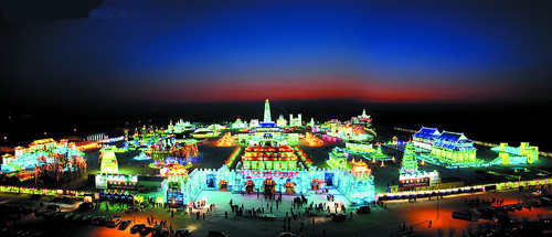 China Travel Guide, Harbin Tours, Harbin Great Snow and Ice World
