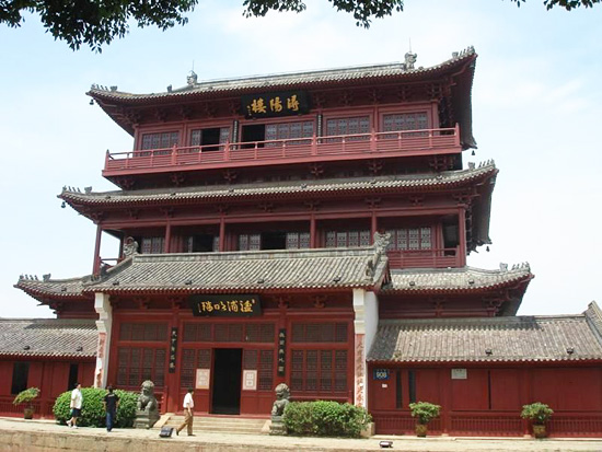 Xunyang Tower,Jiujiang Tours,Jiangxi Tours,China Tours