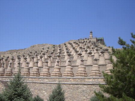 108 Pagodas,Wuzhong Tours,Ningxia Tours,China Tours