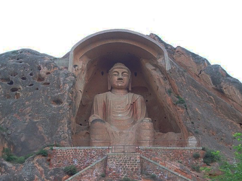 Xumi Mountain Grottoes,Guyuan Tours,Ningxia Tours,China Tours