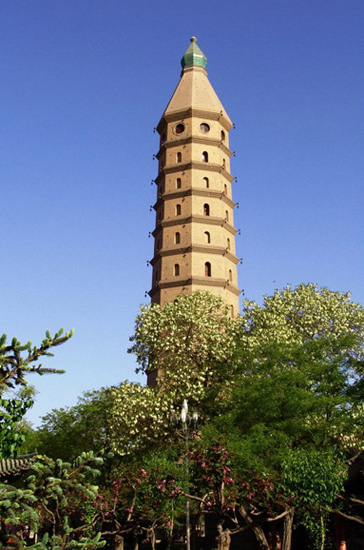 Chengtiansi Pagoda,Yinchuan Tours,Ningxia Tours,China Tours