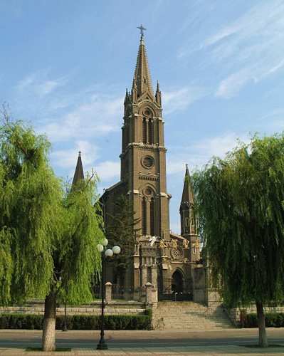 Jilin Catholic Church,Jilin Attractions,Jilin Tours,China Tours