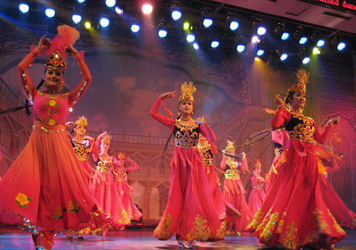 The Uyghur is a ethnic minority good at singing and dancing.