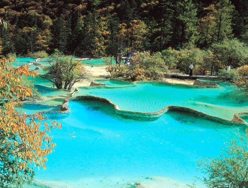 UNESCO-ranked natural site - Jiuzhaigou