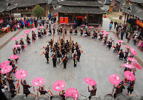 Dong ethnic festival in Sanjiang,Sanjiang Tours,Guangxi Tours,China Tours