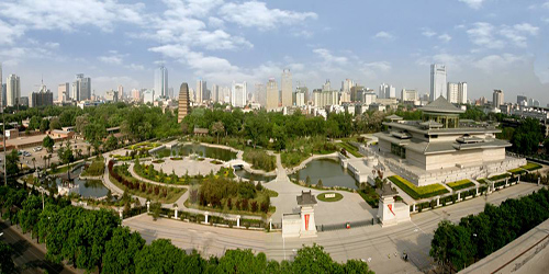 Th full view of Xi'an Museum