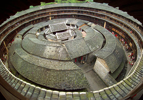 Four Concentric Circular Buildings of Chengqi Building