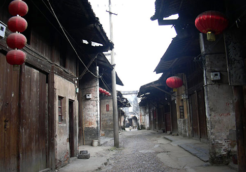 The old houses in Daxv Ancient Town