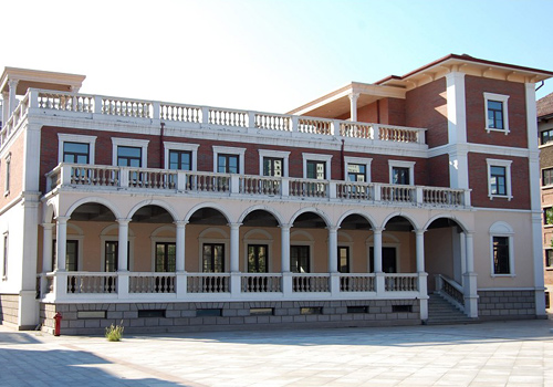 A western style building in the Belgian Concession in Tianjin.
