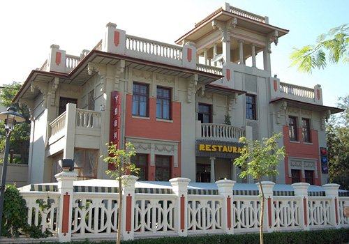 This building in Italian Concession is now a restaurant.