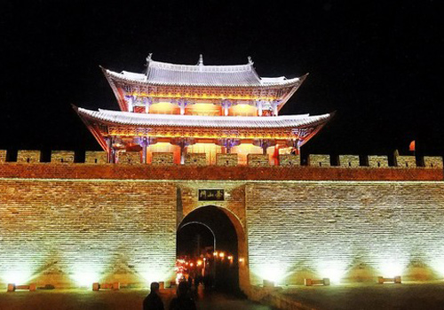 Cangshan gate, one of the 4 gates of Dali Ancient City