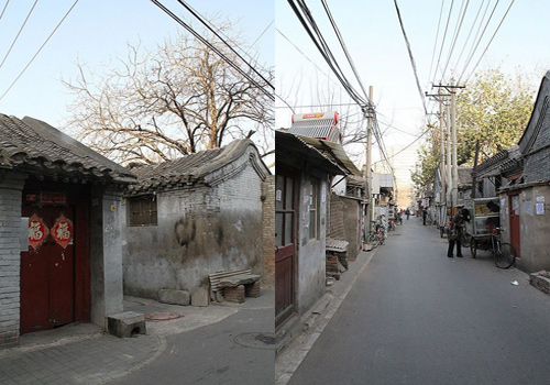 The old Hutongs in Beijing keep the memories of many local people's childhood.
