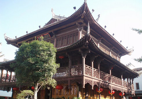 "The First Pavilion" inside the hui Garden.