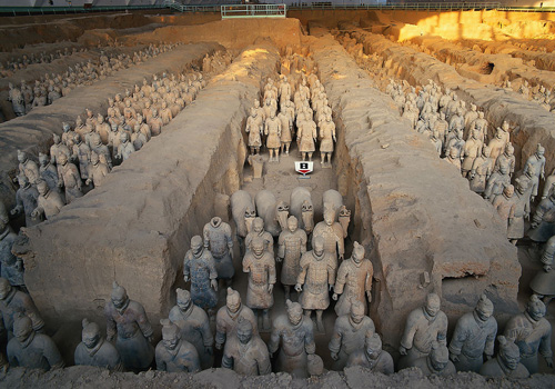 Pit No.1,Terracotta Army and Horses,Xi'an Tours,China Tours
