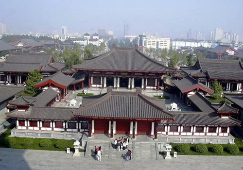 The Xuanzang Hall of the Daci'en Temple in Xi'an