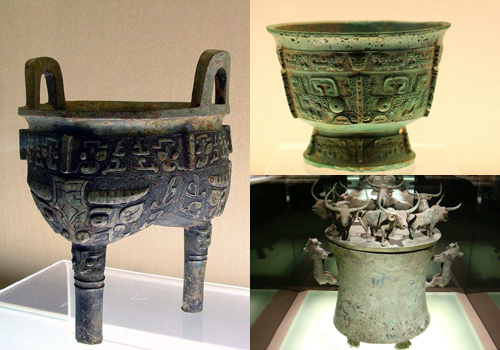 Bronze wares in Shanghai Museum