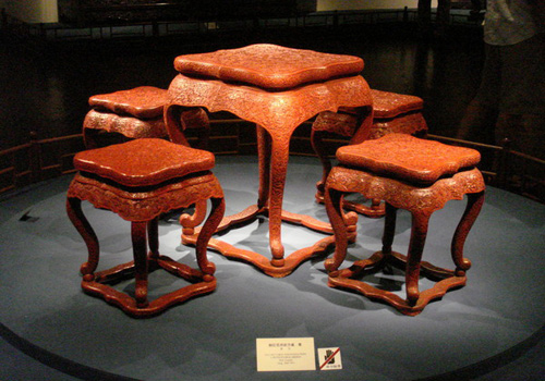 Ancient furniture in Shanghai Museum