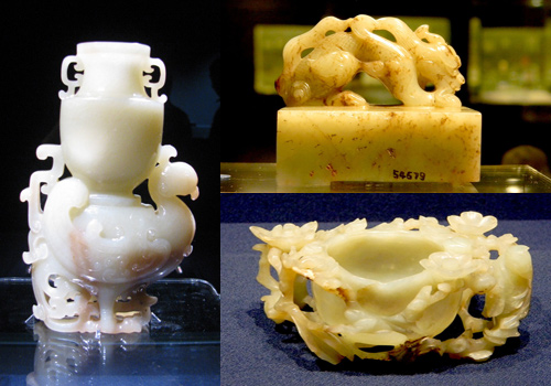 Jade articles and jade seal in Shanghai Museum