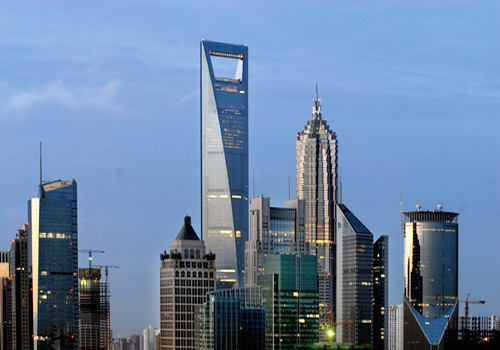Shanghai World Financial Center is the highest in the mainland China.