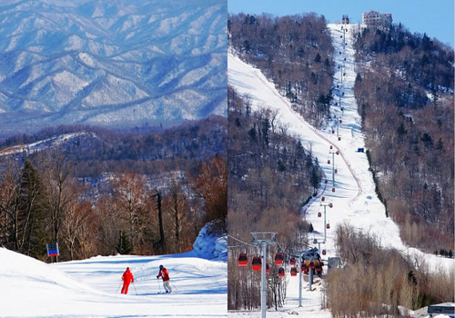 Yabuli Ski Resort lanes, Slide rails of Yabuli, Yabuli Cable Cars.