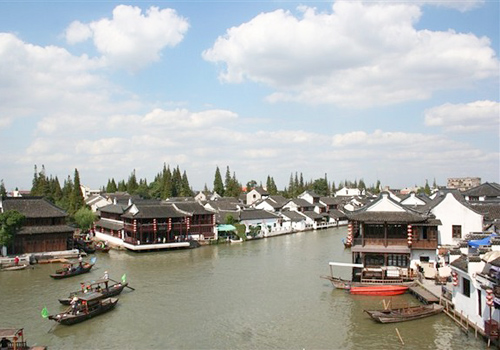 Zhujiajiao Ancient Town is one of the first four major towns in China.