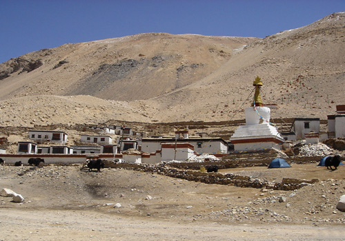 It is a Buddhist monastery of the Nyingma sect.