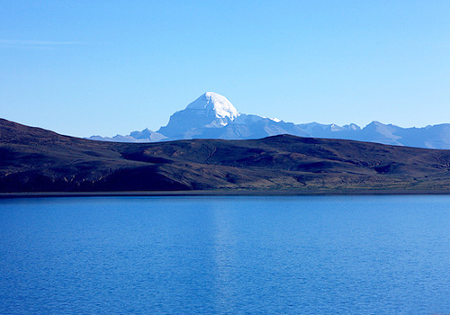 Holy Mount Kailish and holy Lake Manasarova,Tibet