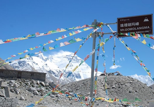 Some of the most amazing views of Mt.Everest can be enjoyed in the North Base Camp.