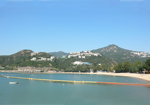 Deep Water Bay of Hong Kong is a bathing beach located in northwest of Repulse Bay and east of Brick Hill.