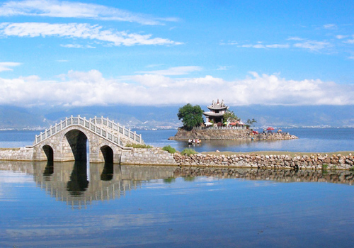 Exquisite Xiaoputuo Island of Erhai Lake,Dali