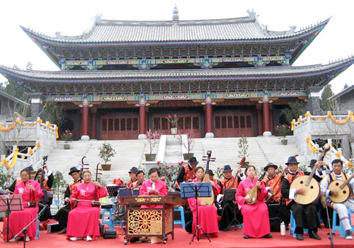 Dongjing Music in Lijiang is a combination of music from Taoism, Confucian and local Naxi music with a long history in Naxi minority ethnic group.