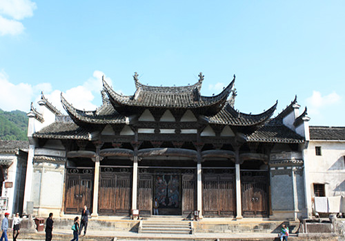 Wu Family Ancestral Temple in Beian Village,Shexian County,Huangshan