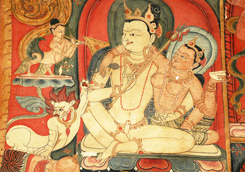 Murals in Shalu Monastery,Tibet