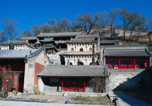 The Xiantong Temple on Mt.Wutai