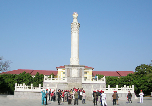 Memorial Tower of Sino-Soviet Friendship of Lvshun,Dalian