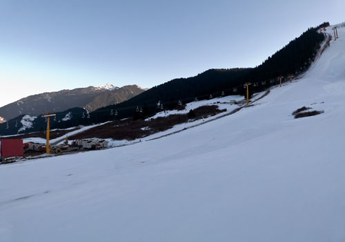 The Nanshan Ski Resort,Urumqi attractions.