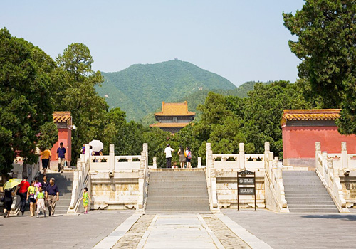 Zhao Mausoleum is the one that has been restored.