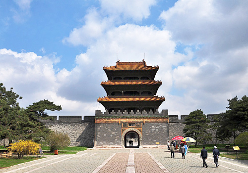 The Ming Pavilion of Qing Zhaoling Tomb,Shengyang