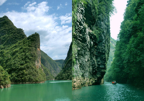 Shennong Stream is a beautiful water leading to Yangtze River.