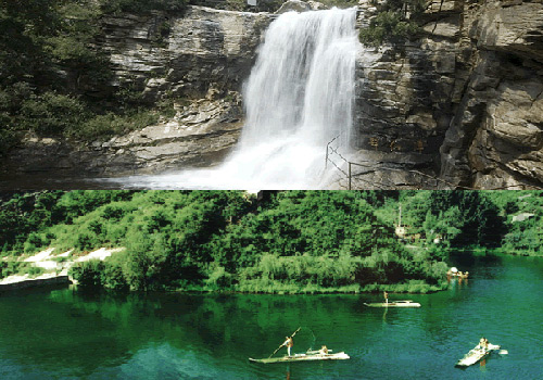Taoyuan Fairy Valley in Miyun County,Beijing attractions