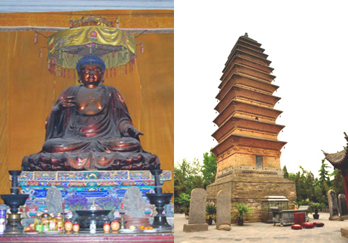Qiyun Pagoda in Baima Temple,Luoyang